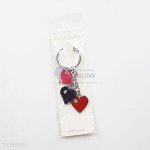 Good quality colorful heart shape key chain