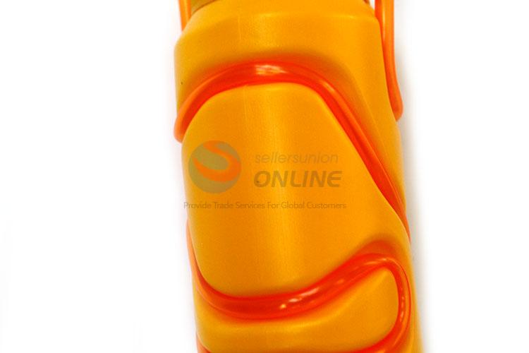 Factory Wholesale Orange Plastic Cup with Straw for Sale