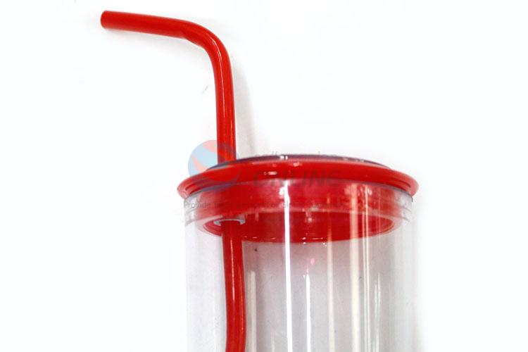 Best Selling Plastic Cup with Straw for Sale