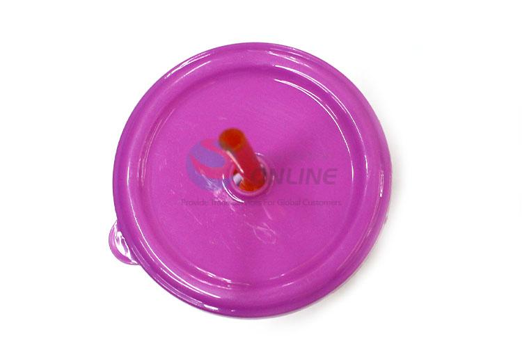 Professional Purple Plastic Cup with Straw for Sale