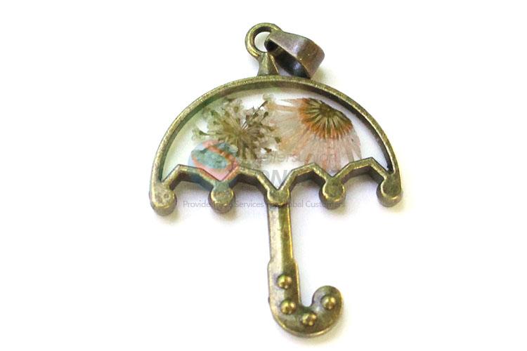 Best Quality Umbrella Shape Real Flower Pendant