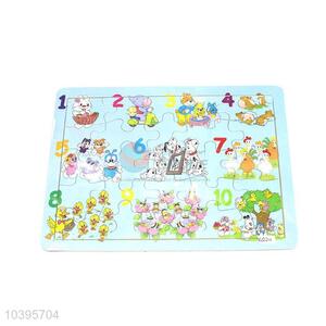 Factory supply cheap educational figures 1-10 puzzle