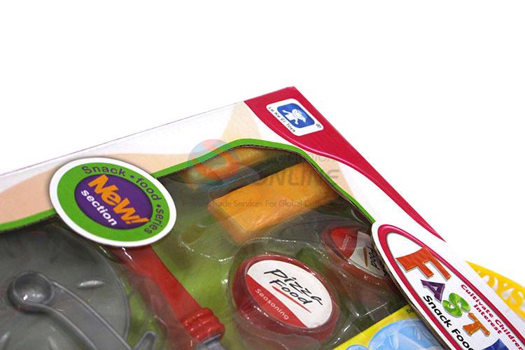 Factory promotional pizza fastfood model toy