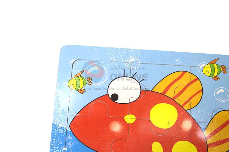 High sales promotional educational fish puzzle