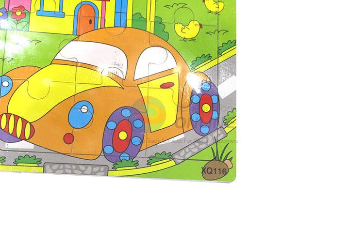 Classic popular design educational car puzzle