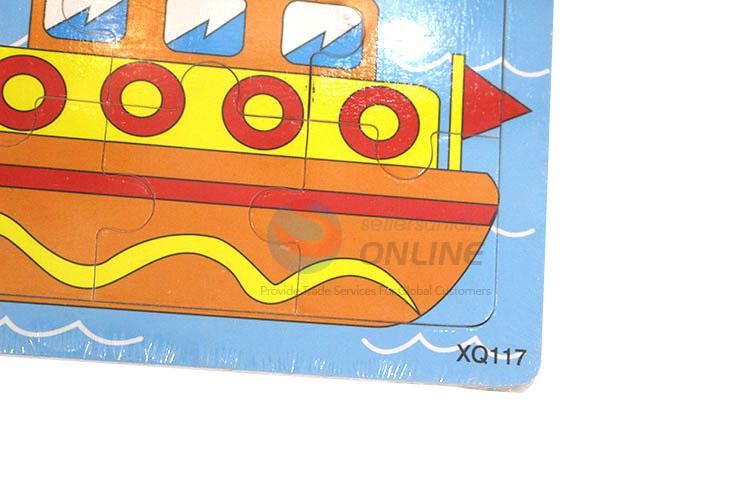 Made in China cheap educational ship puzzle