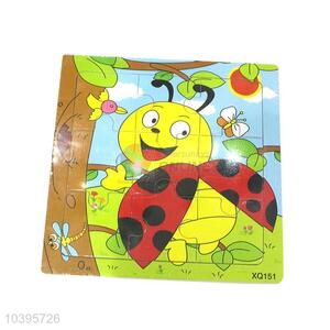 Super quality low price educational ladybird puzzle