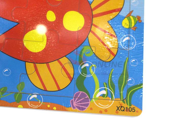 High sales promotional educational fish puzzle