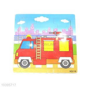 Cheap wholesale educational fire truck puzzle