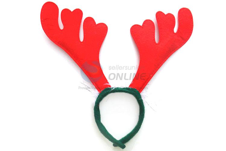 Christmas Decoration Red Antler Hair Clasp Hair Hoop