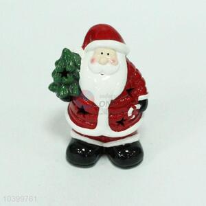 Christmas decoration ceramic santa craft