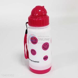 Children plastic printing water bottle,22cm