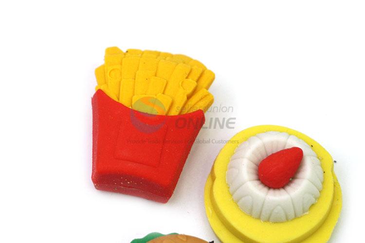 New and Hot Food Design Eraser for Student