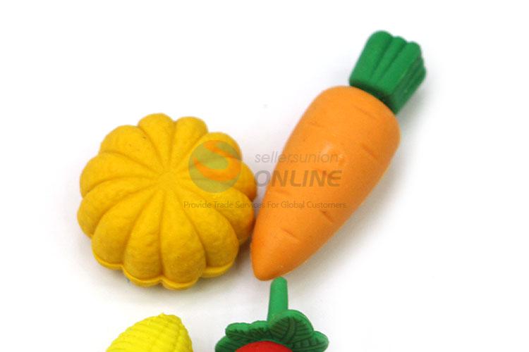 Factory Supply Vegetable Design Eraser for Student