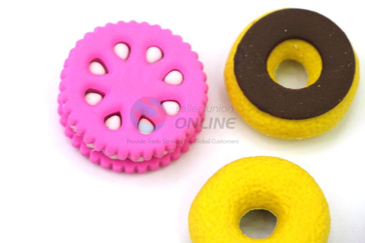 Factory Hot Sell Dessert Design Eraser for Student