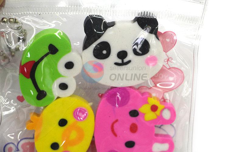 Top Selling Cartoon Animal Design Eraser for Student