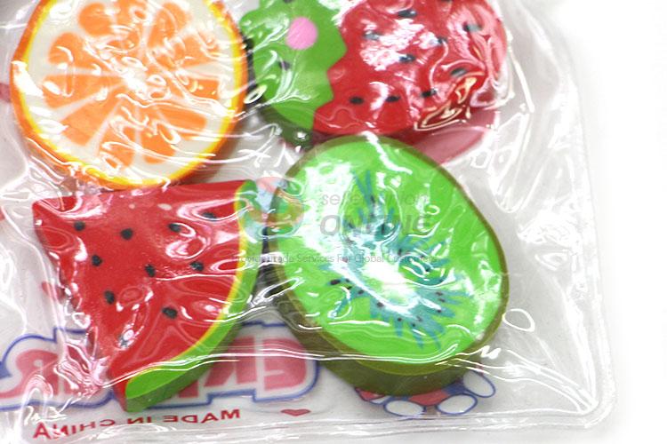 High Quality Fruit Design Eraser for Student