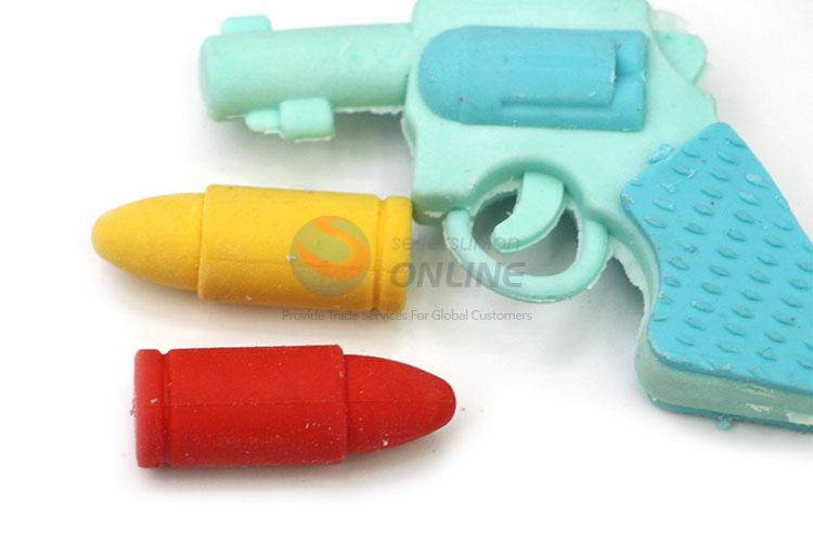 Great Gun and Bullet Design Eraser for Student