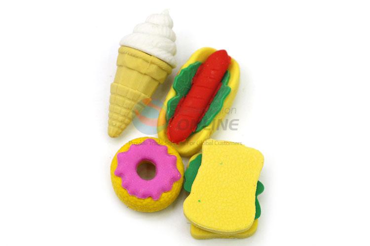 Nice Food Design Eraser for Student