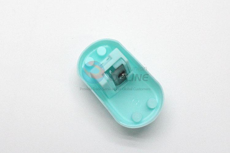 New design and cute shape plastic pencil sharpener with eraser