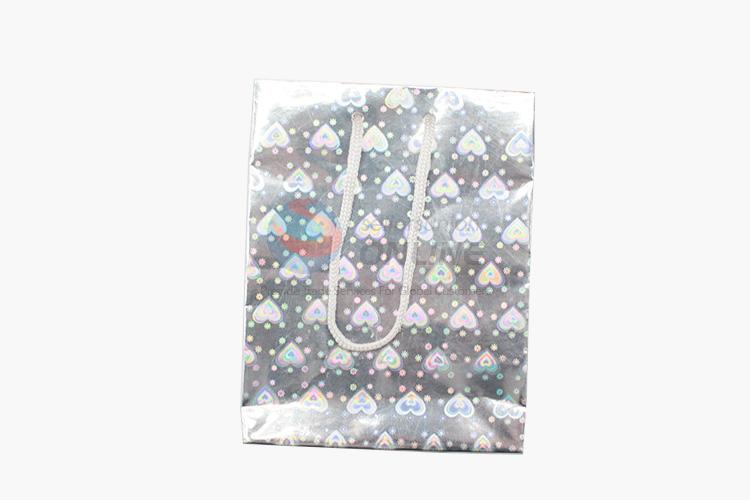 Wholesale cheap new laser laminated gift bags with handles