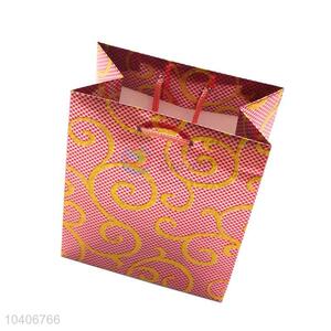 Best selling promotional laser laminated gift bags with handles