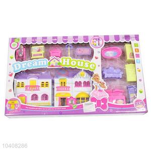 Good Sale Dream House Villa Model Fancy Toy With Music And Light