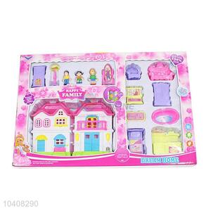 Happy Family Villa Model Role Playing Toy Set