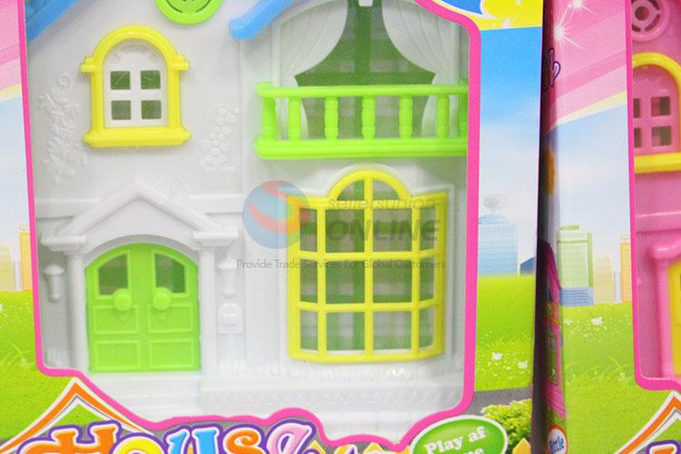 Kids' Favorite Plastic Mini Doll House Play Set