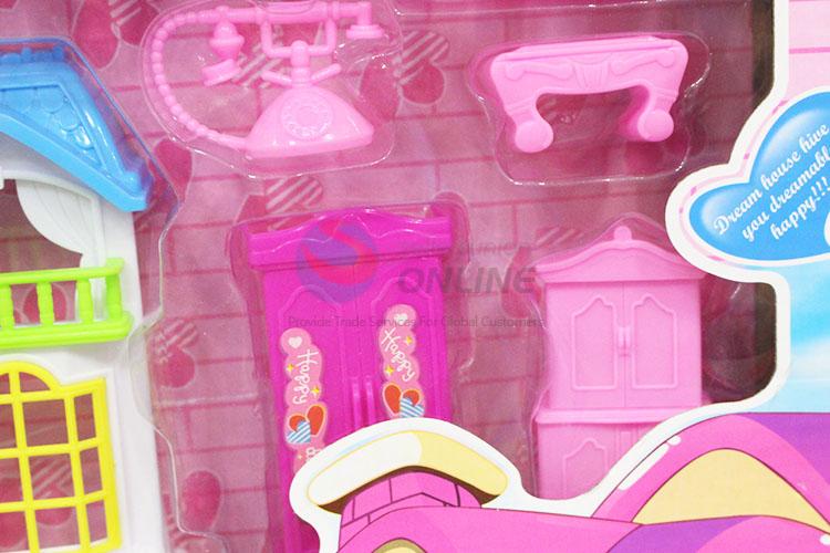 High Quality Colorful Toy Beautiful Doll House