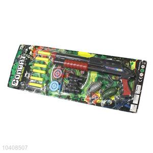 High Quality Plastic Shoot Game Toy Gun Set