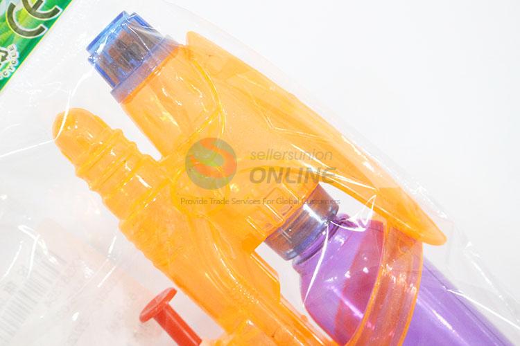 Summer Toy Kids Plastic Transparent Water Gun with Low Price