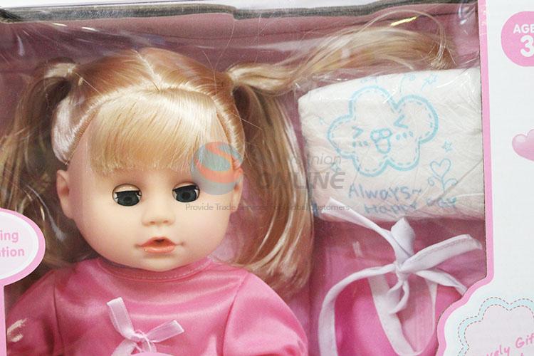 High Quality Girls Pretend Play Take Care Baby Doll Lifelike Baby Toy