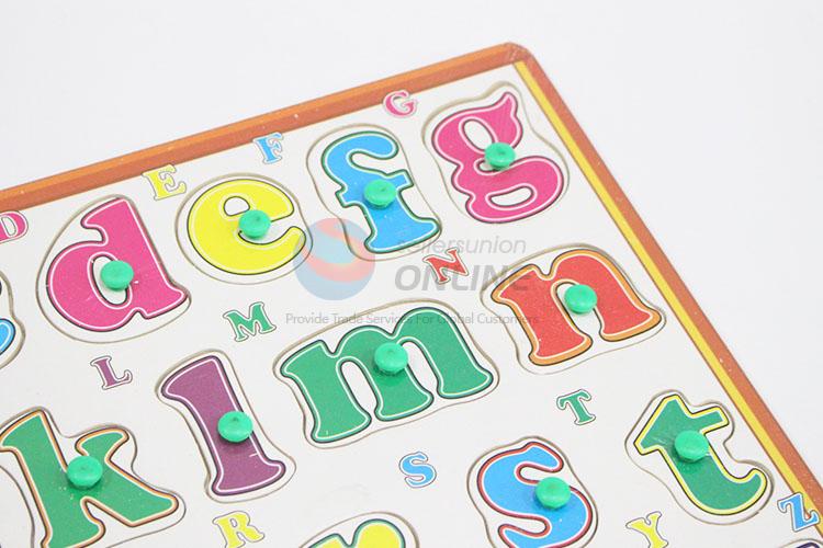 Lowercase Letter Wooden Puzzles Set