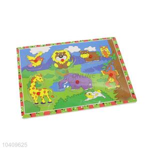 New Arrival Animals Pattern Wooden Puzzles Set