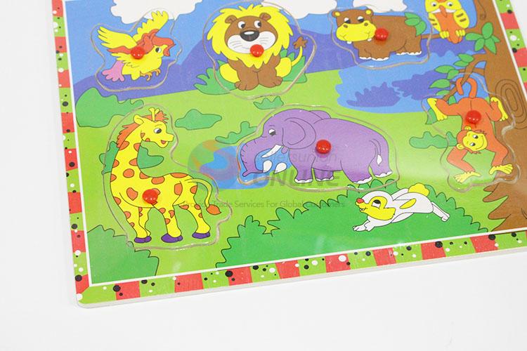 New Arrival Animals Pattern Wooden Puzzles Set