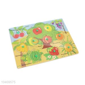 Fruits Printing Wooden Puzzles Set