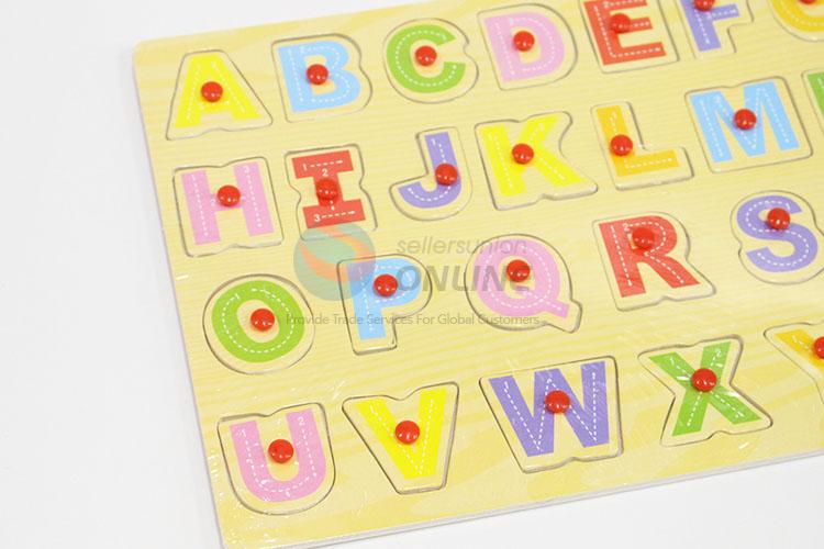 Capital Letter Wooden Puzzles Set For Sale