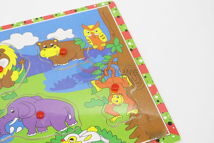 New Arrival Animals Pattern Wooden Puzzles Set