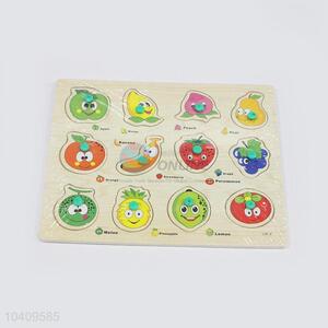 Fruits Wooden Puzzles Set For Promotion