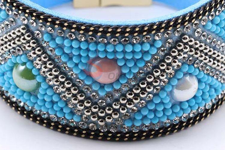 Most Popular Rhinestone Magnetic Clasp Bracelet For Women