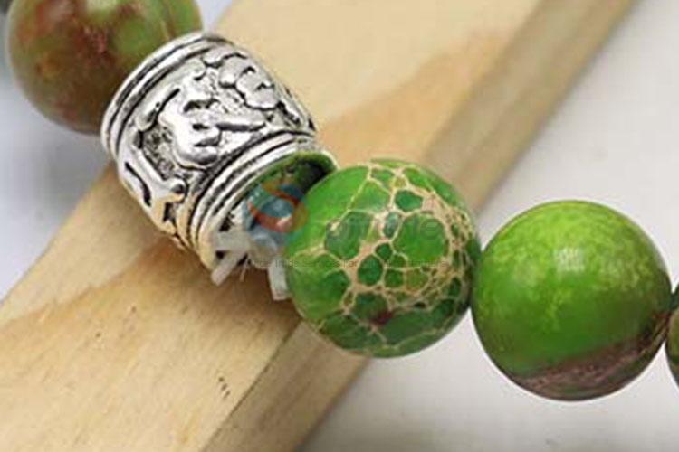 China Supplies Wholesale Green Natural Crystal Bracelet For Women