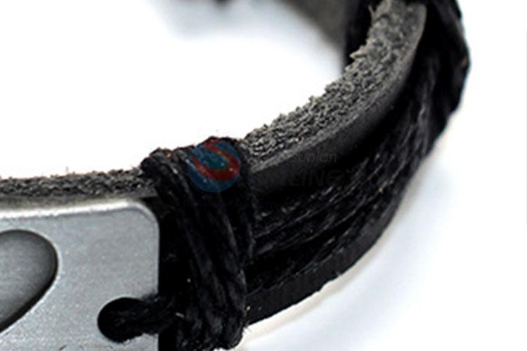 Promotional Custom Design Leather Bracelet