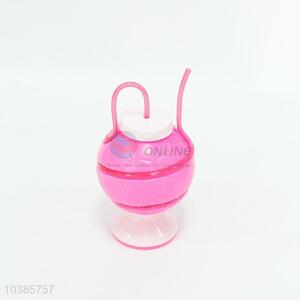 Factory Direct Plastic Cup with Lid and Straw