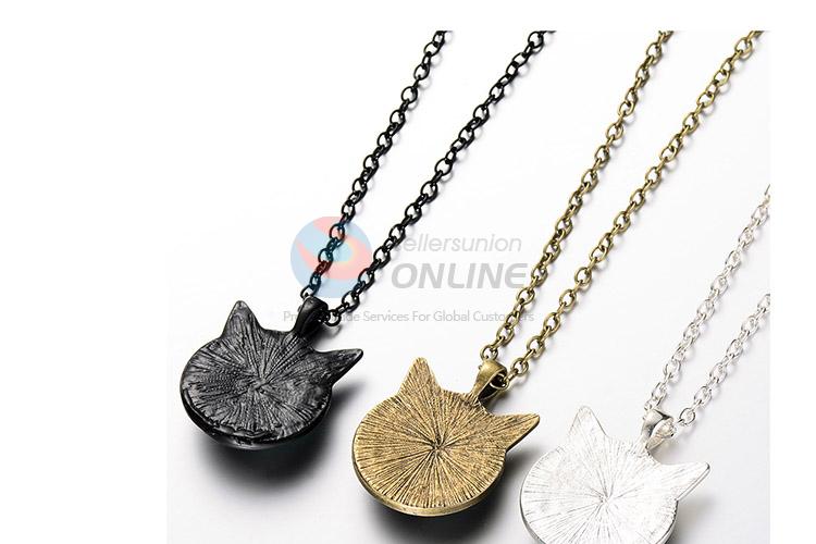 Cartoon Design Cat Pattern Alloy Sweater Chain