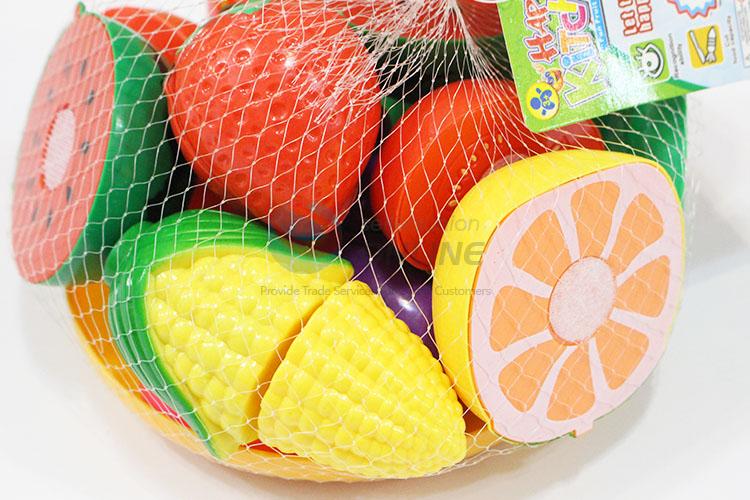China Factory Preschool Kids Fruits and Vegetables Kitchen Pretend Play Set