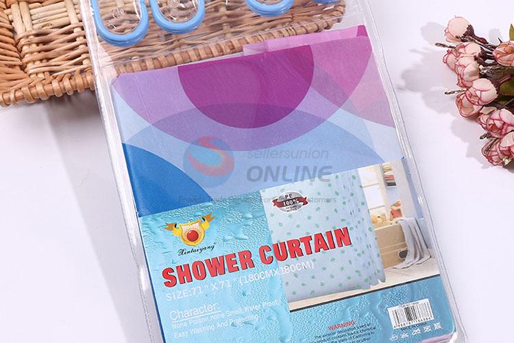 Fancy design new arrival shower curtain bath curtain