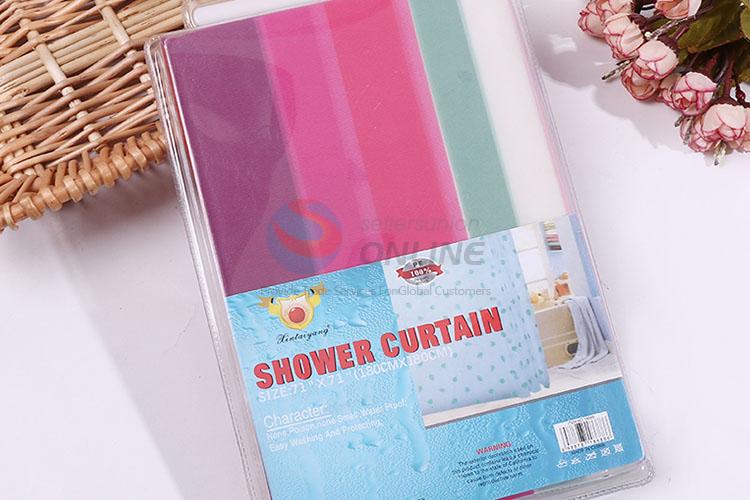 Cheap popular wholesale custom shower curtain bath curtain