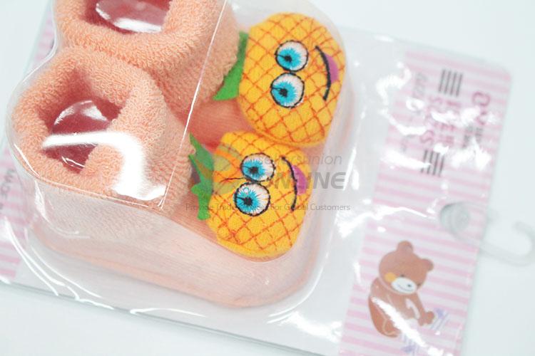 3D Pineapple Head Cotton Kids Baby Sock