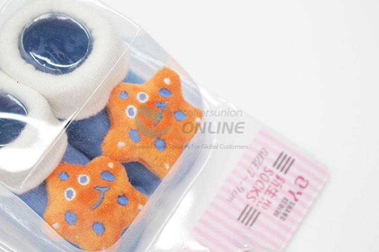 3D Star Cotton Kids Baby Sock